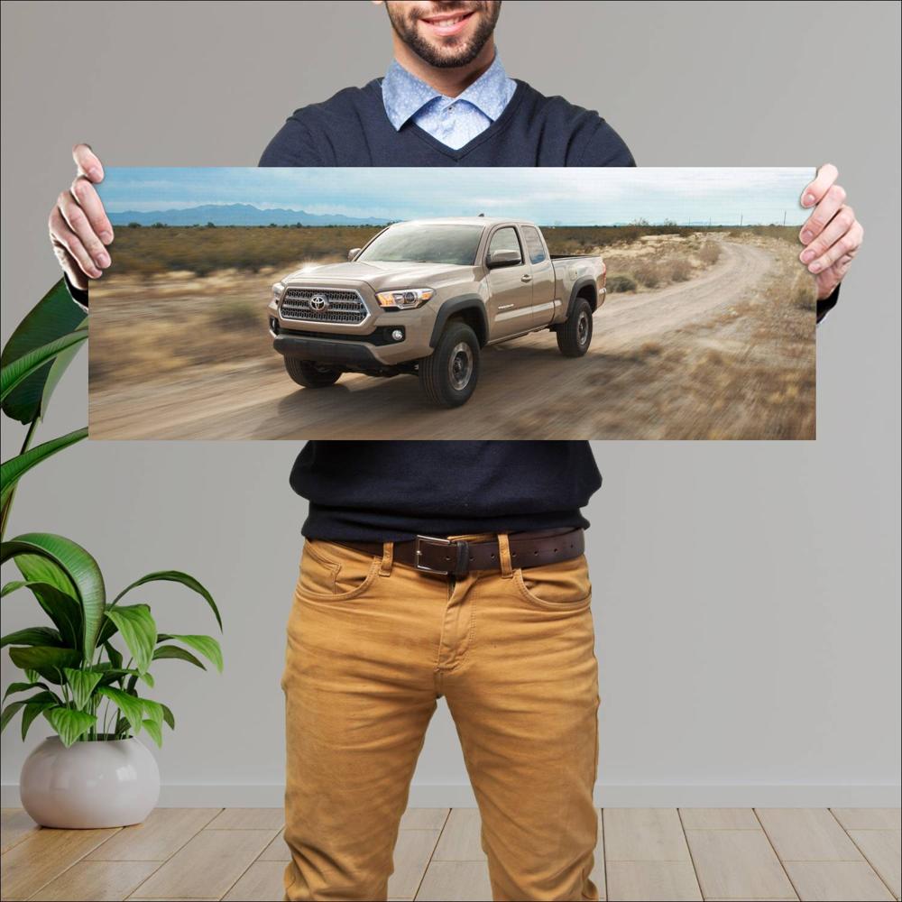 Cuadro grande 30x80cm 2016 Toyota Tacoma TRD Off Road 003 Toyota