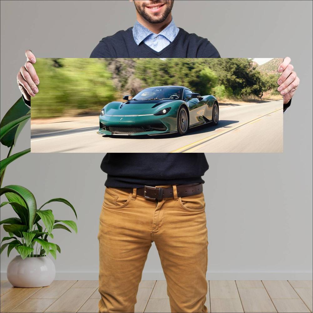 Cuadro grande 30x80cm 2020 Pininfarina Battista 008 Pininfarina