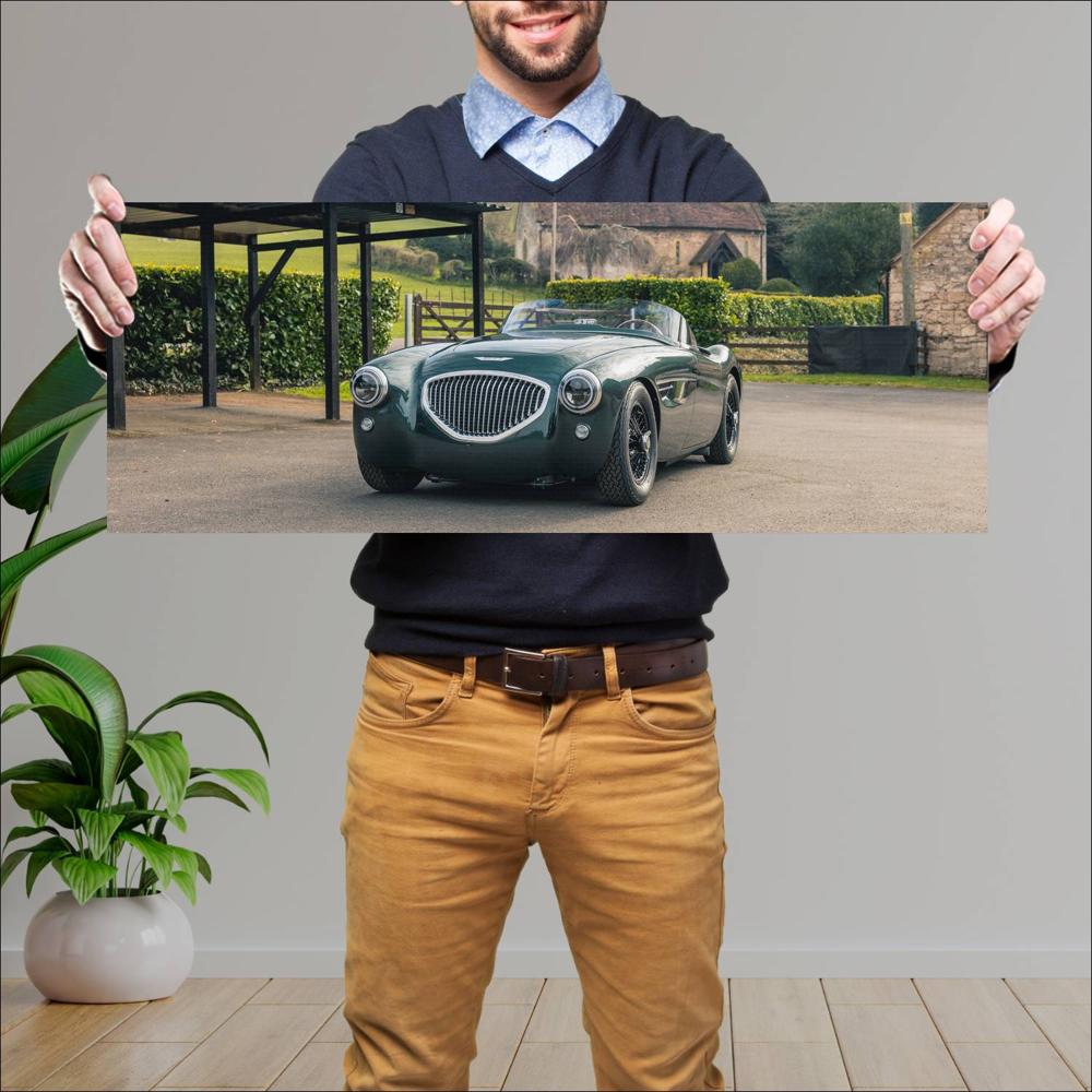 Cuadro grande 30x80cm 2022 Austin Healey by Caton 005 Austin