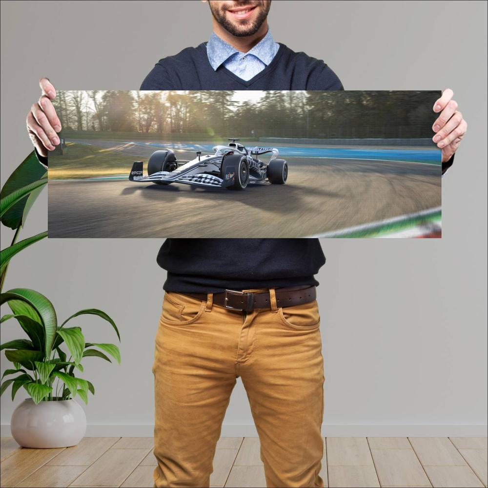 Cuadro grande 30x80cm 2022 Formula1 AlphaTauri AT03 006 Formula1