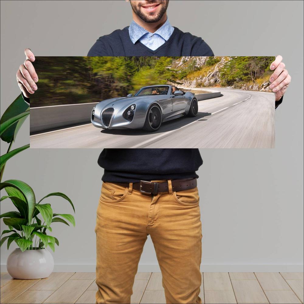 Cuadro grande 30x80cm 2022 Wiesmann Project Thunderball 001 Wiesmann