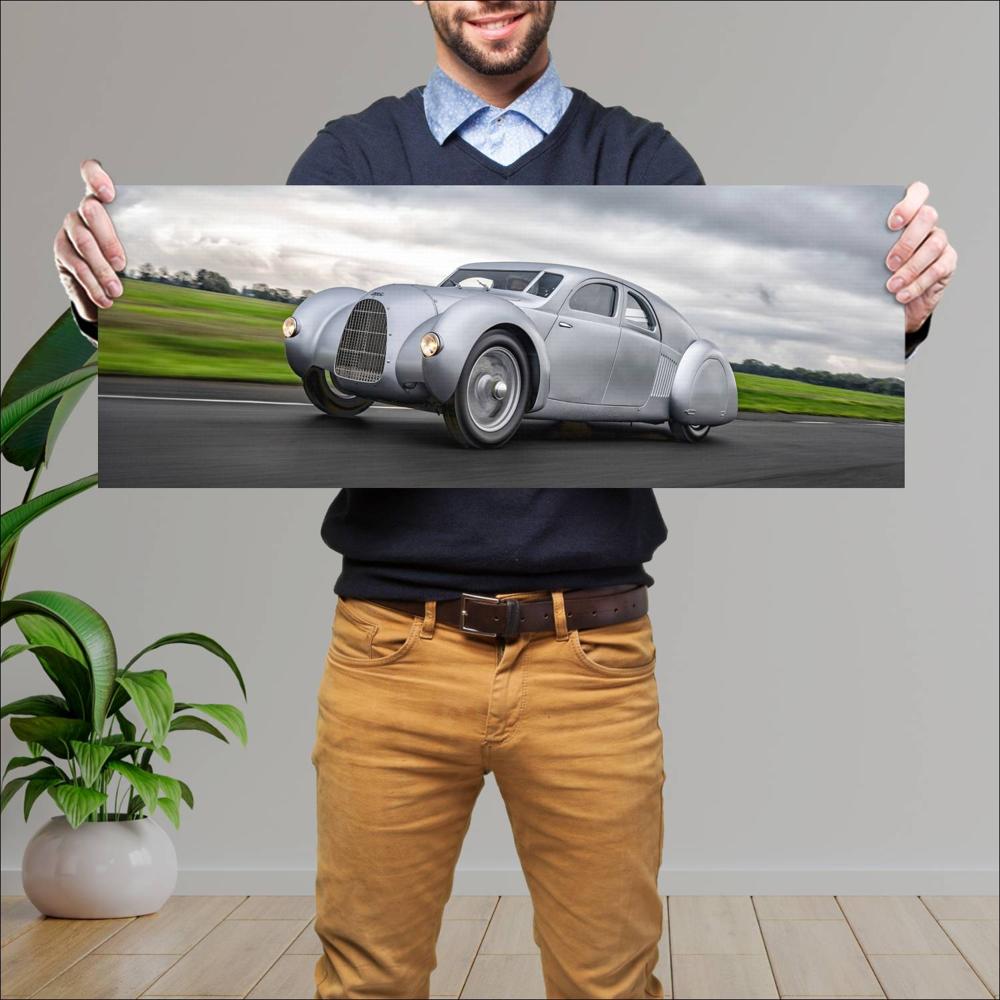 Cuadro grande 30x80cm 2023 Audi Auto Union Type 52 002 Audi