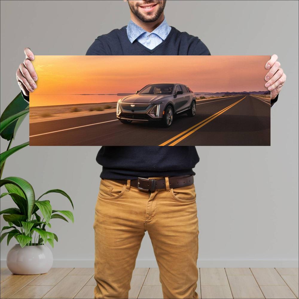 Cuadro grande 30x80cm 2023 Cadillac Lyriq 005 Cadillac