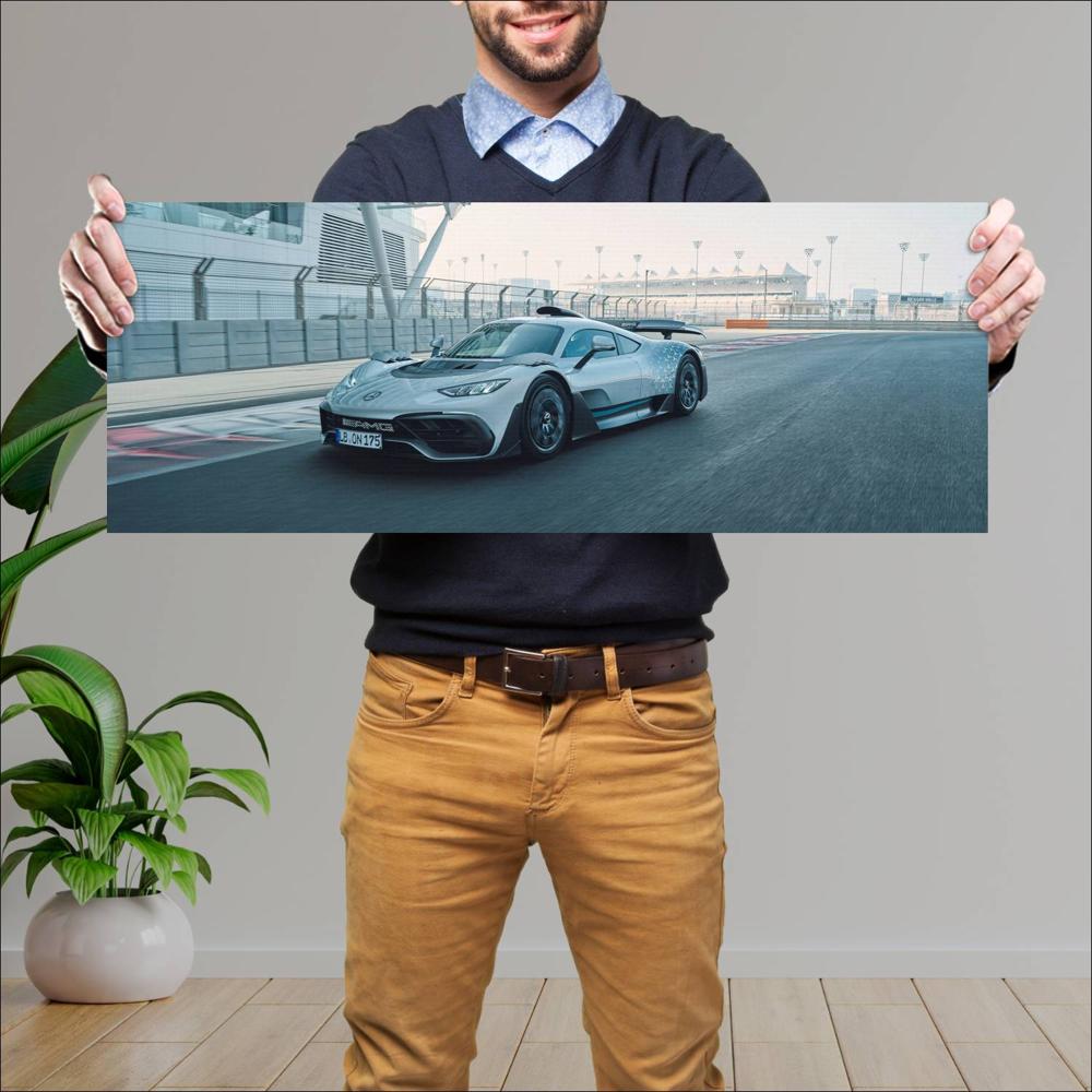 Cuadro grande 30x80cm 2023 Mercedes AMG ONE 001 Mercedes