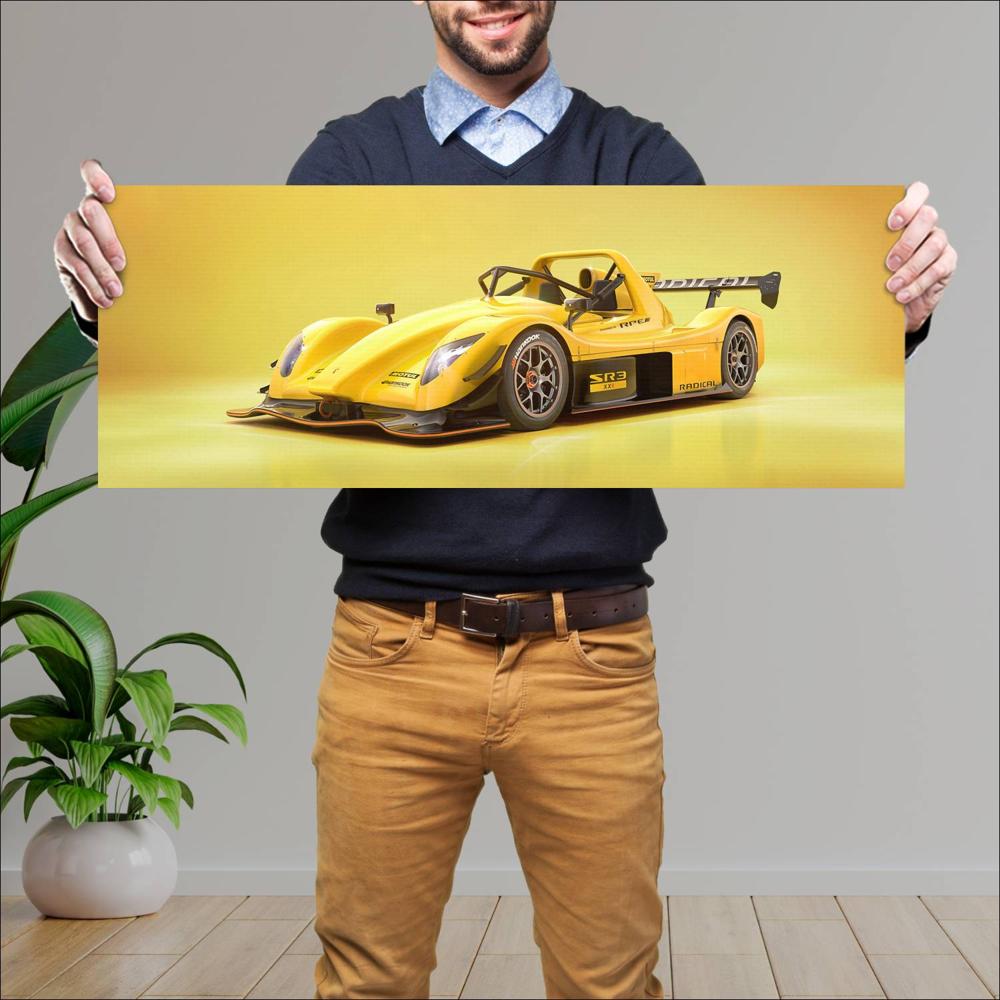 Cuadro grande 30x80cm 2023 Radical SR3 XXR 001 Radical