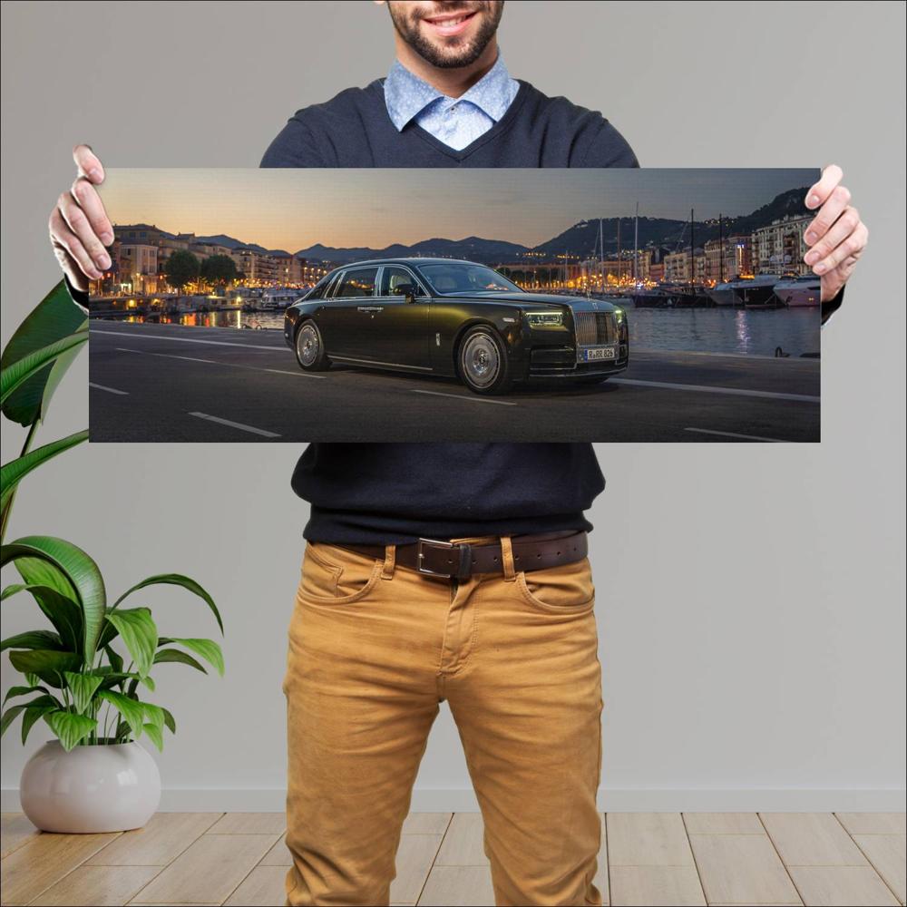 Cuadro grande 30x80cm 2023 Rolls Royce Phantom Series II 008 Rolls