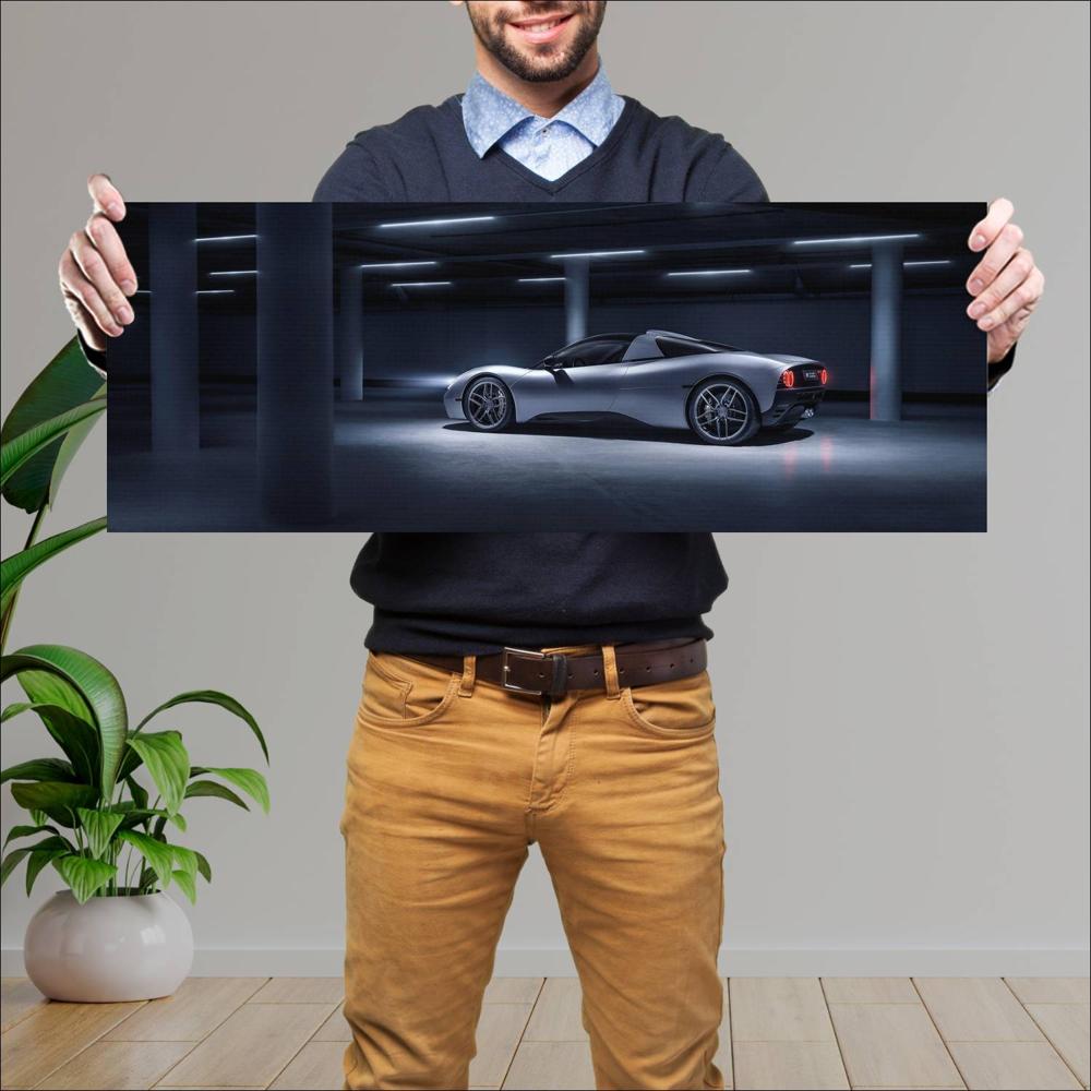 Cuadro grande 30x80cm 2024 Gordon Murray T.33 002 Gordon