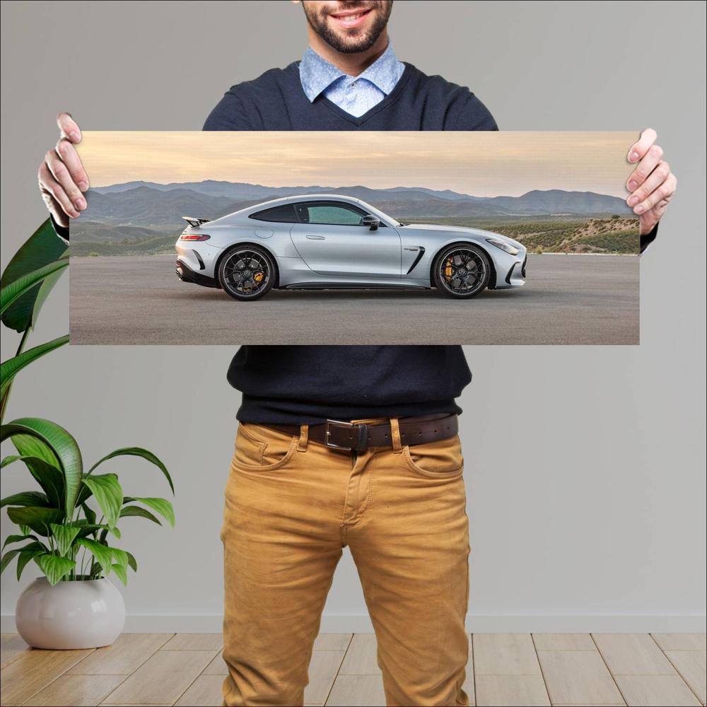 Cuadro grande 30x80cm 2024 Mercedes AMG GT 63 005 Mercedes