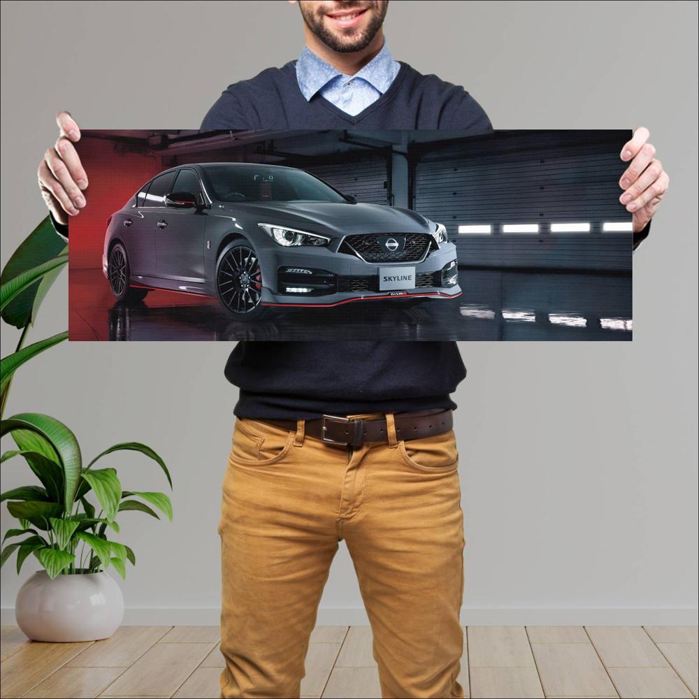 Cuadro grande 30x80cm 2024 Nissan Skyline Nismo 001 Nissan