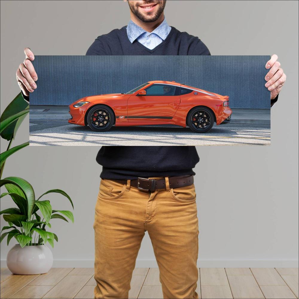 Cuadro grande 30x80cm 2024 Nissan Z Heritage Edition 004 Nissan