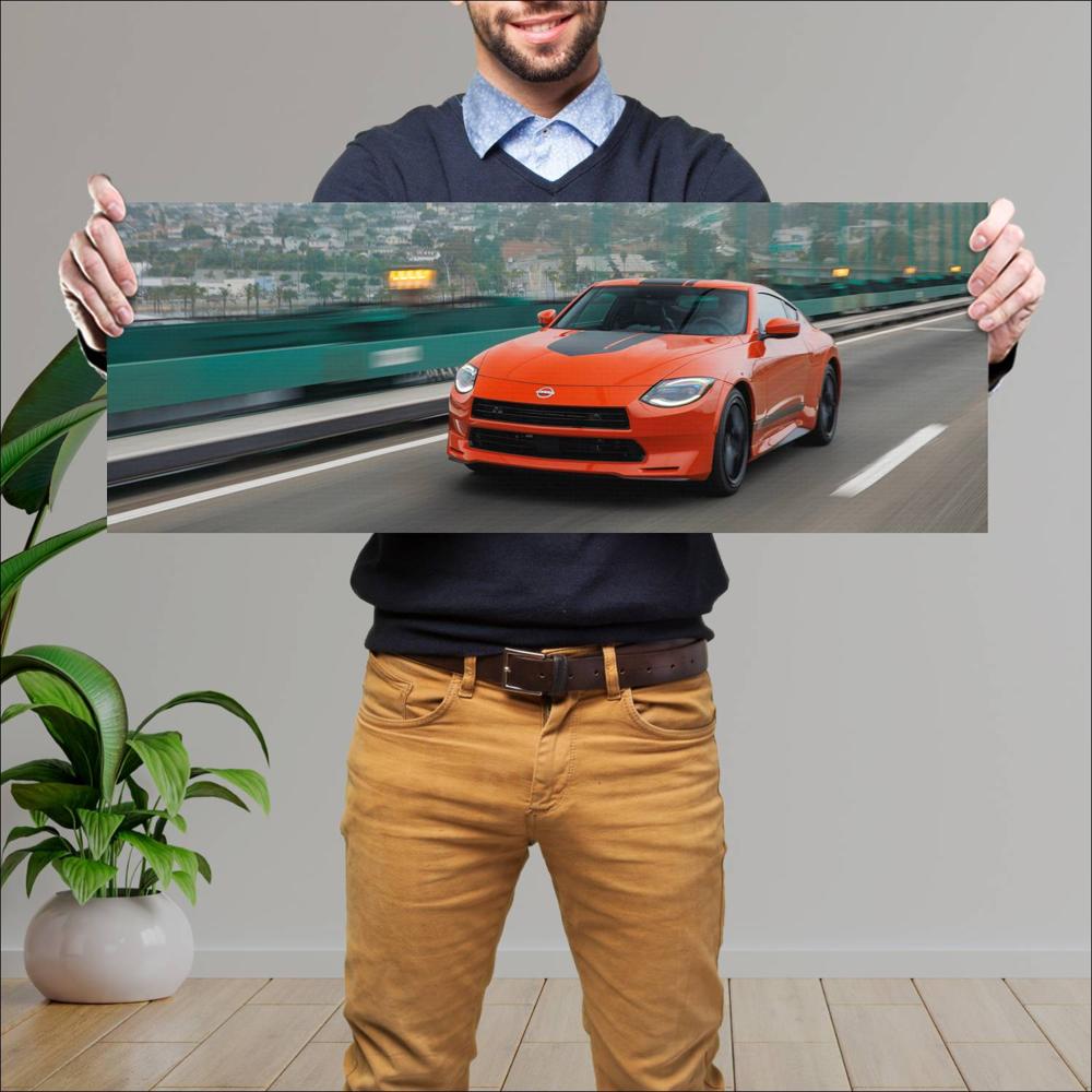 Cuadro grande 30x80cm 2024 Nissan Z Heritage Edition 005 Nissan