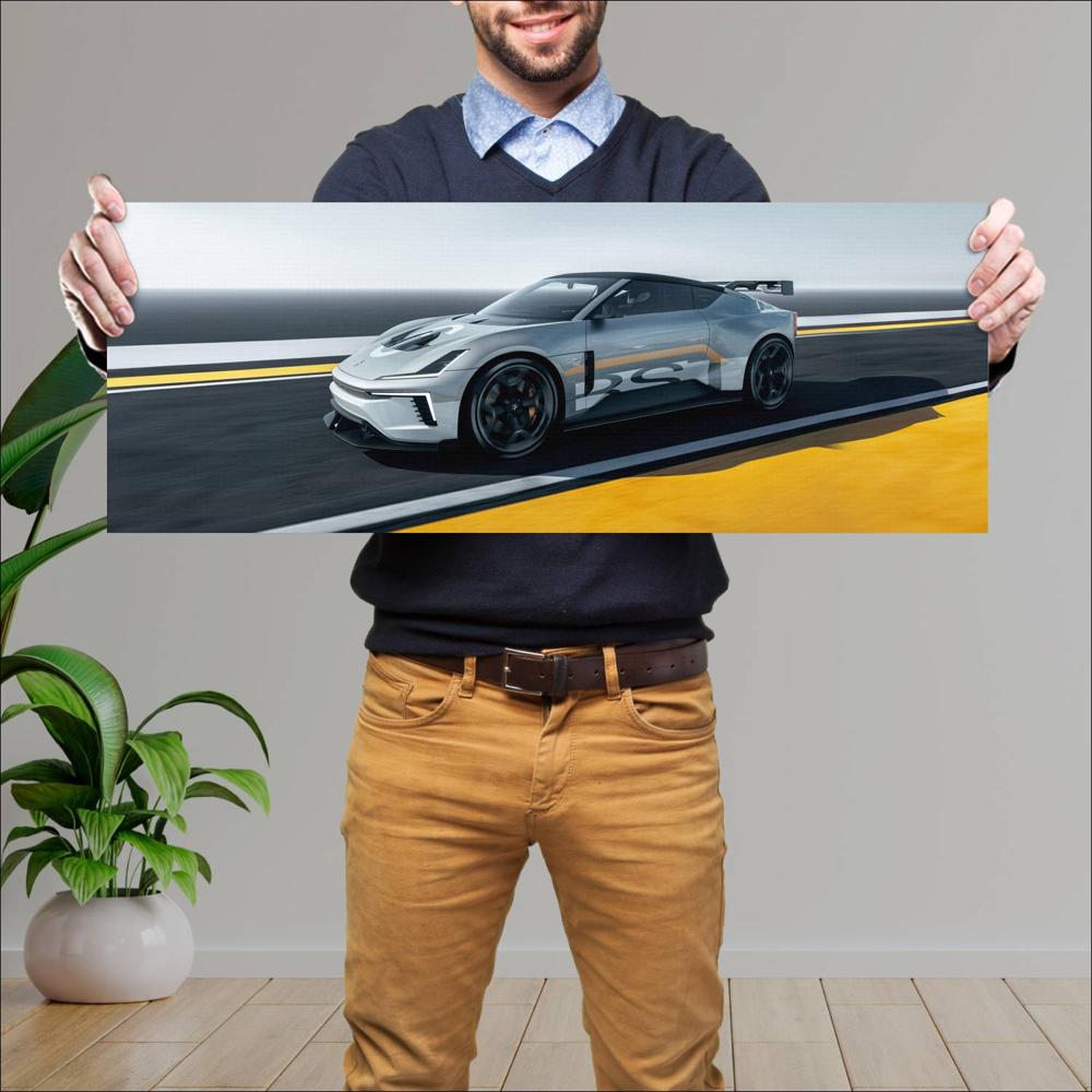 Cuadro grande 30x80cm 2024 Polestar 6 BST Concept 001 Polestar