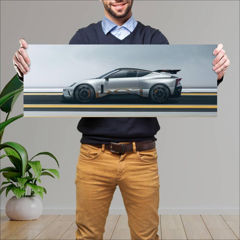 Cuadro grande 30x80cm 2024 Polestar 6 BST Concept 003 Polestar