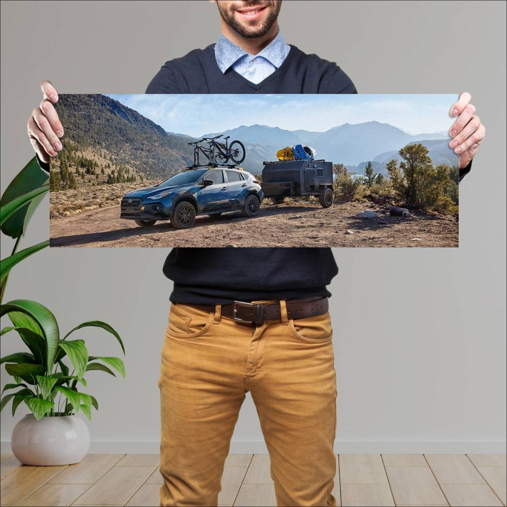 Cuadro grande 30x80cm 2024 Subaru Crosstrek Wilderness 001 Subaru