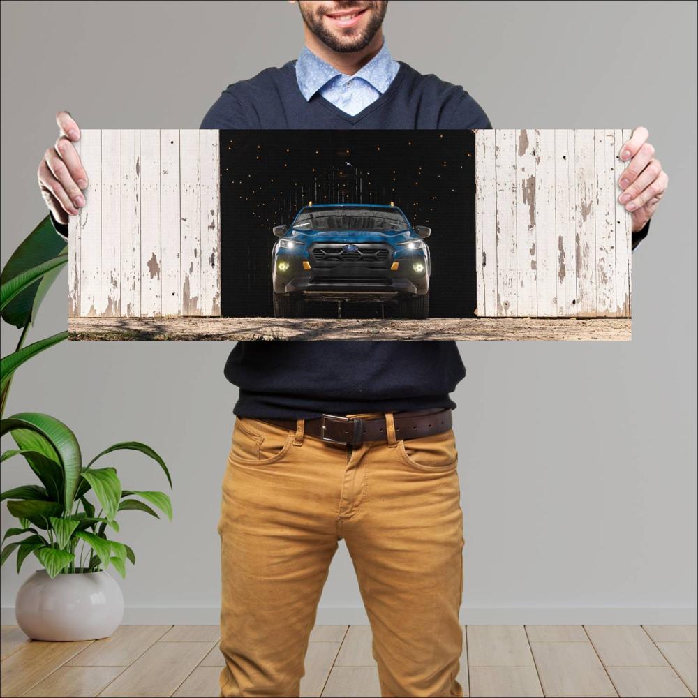 Cuadro grande 30x80cm 2024 Subaru Crosstrek Wilderness 002 Subaru