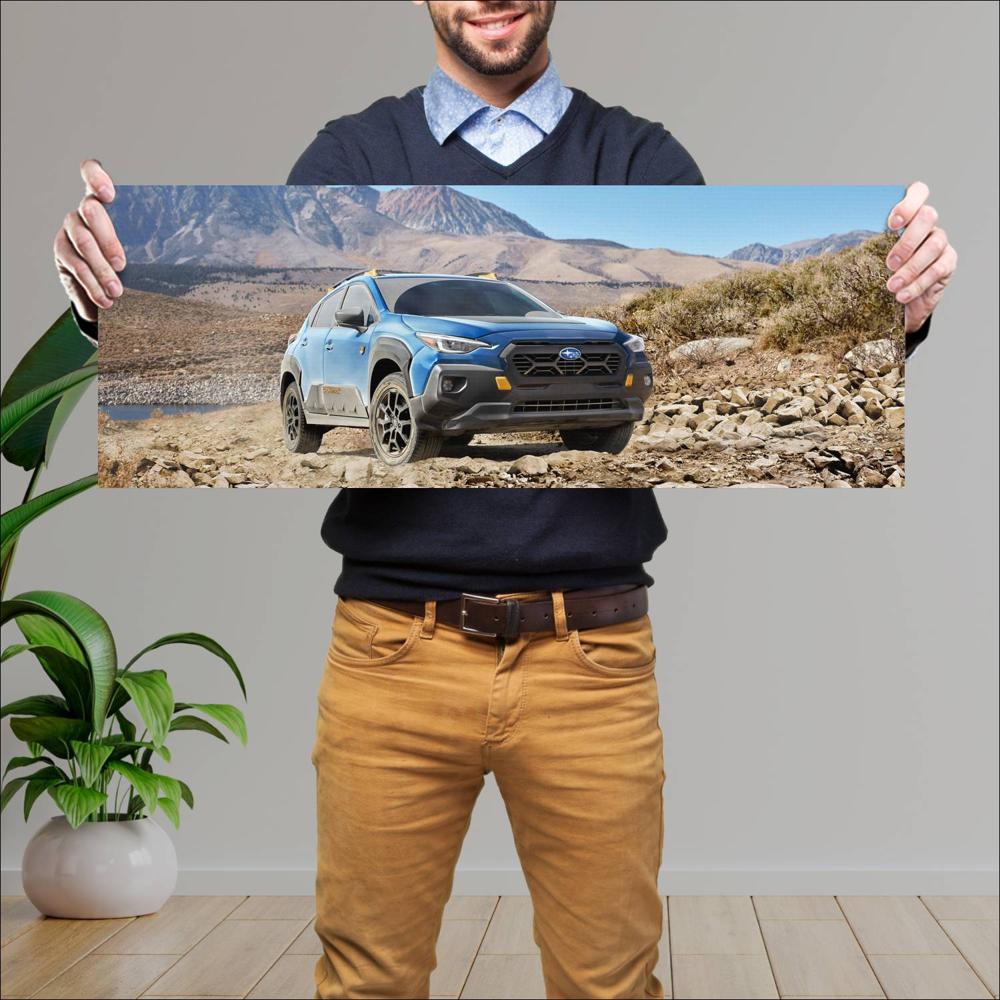 Cuadro grande 30x80cm 2024 Subaru Crosstrek Wilderness 003 Subaru