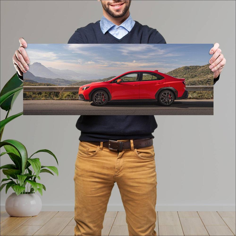 Cuadro grande 30x80cm 2024 Subaru WRX TR 002 Subaru