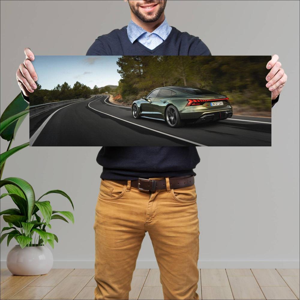 Cuadro grande 30x80cm 2025 Audi RS E Tron GT Performance 006 Audi