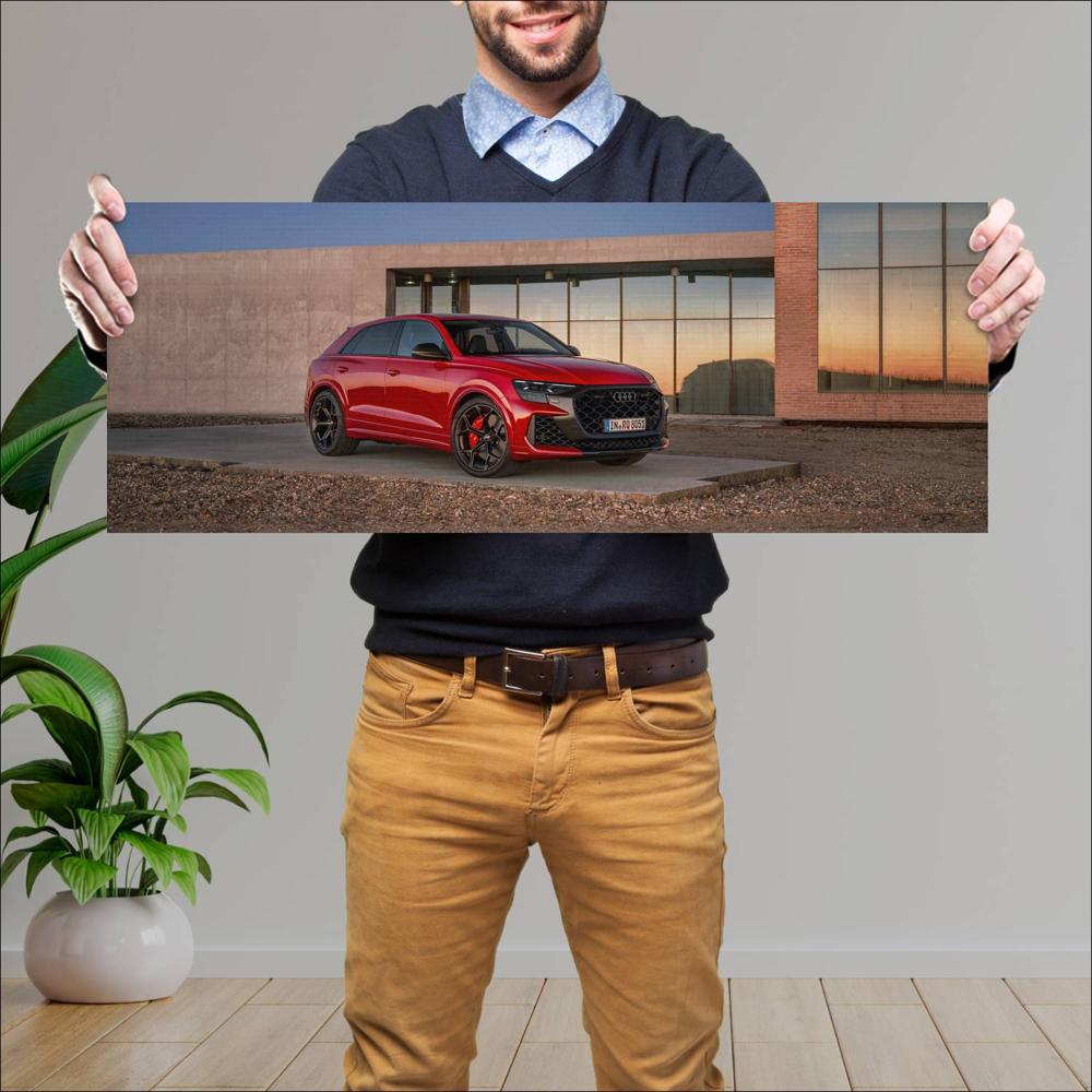 Cuadro grande 30x80cm 2025 Audi RS Q8 Performance 004 Audi