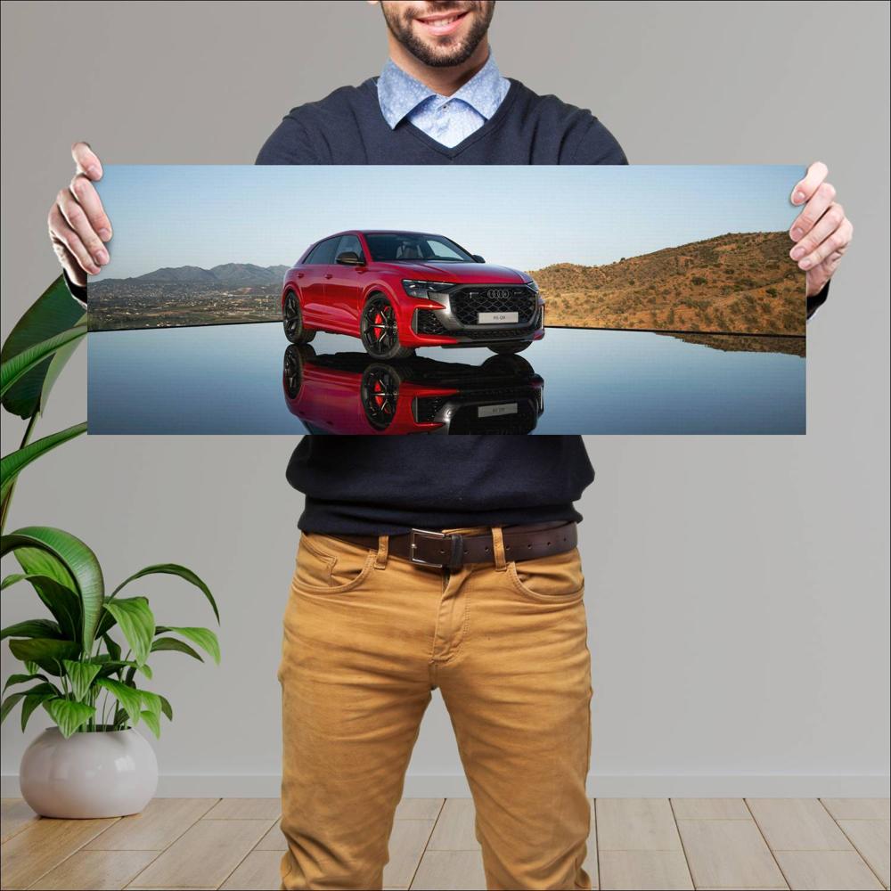 Cuadro grande 30x80cm 2025 Audi RS Q8 Performance 006 Audi