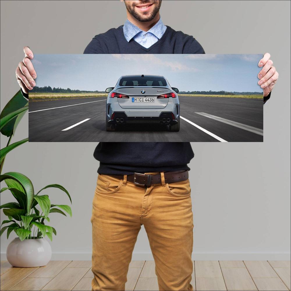 Cuadro grande 30x80cm 2025 BMW M235 Gran Coupe 004 BMW