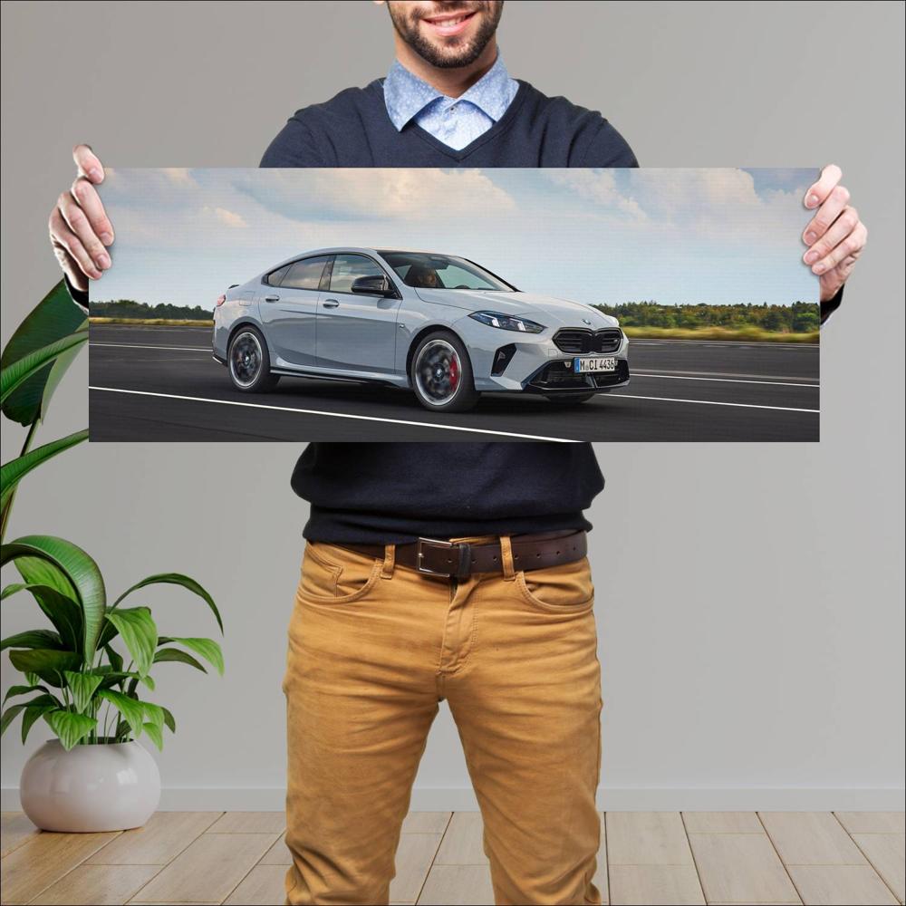 Cuadro grande 30x80cm 2025 BMW M235 Gran Coupe 006 BMW