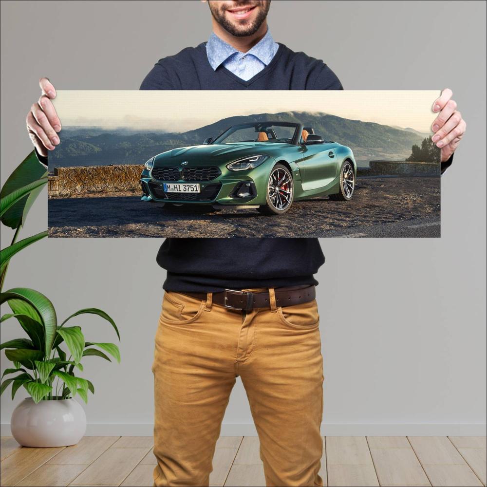Cuadro grande 30x80cm 2025 BMW Z4 Pure Impulse Edition 001 BMW