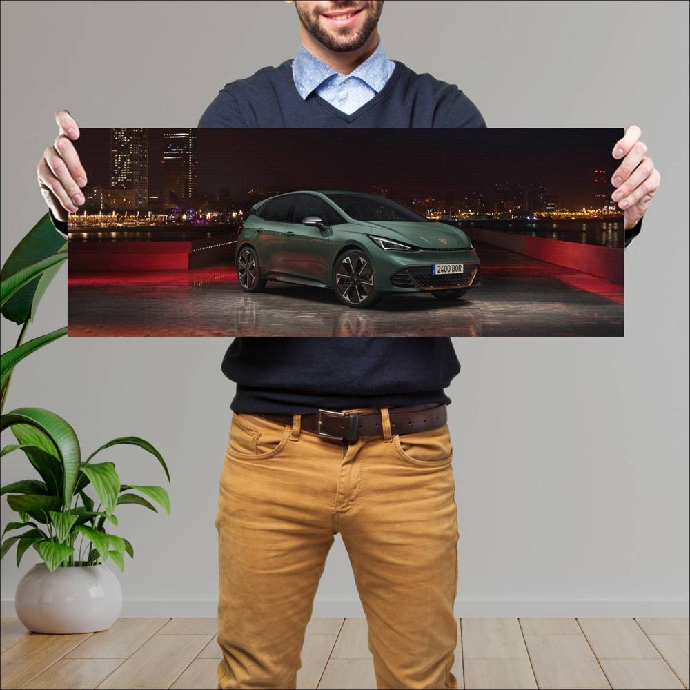 Cuadro grande 30x80cm 2025 Cupra Born VZ 003 Cupra