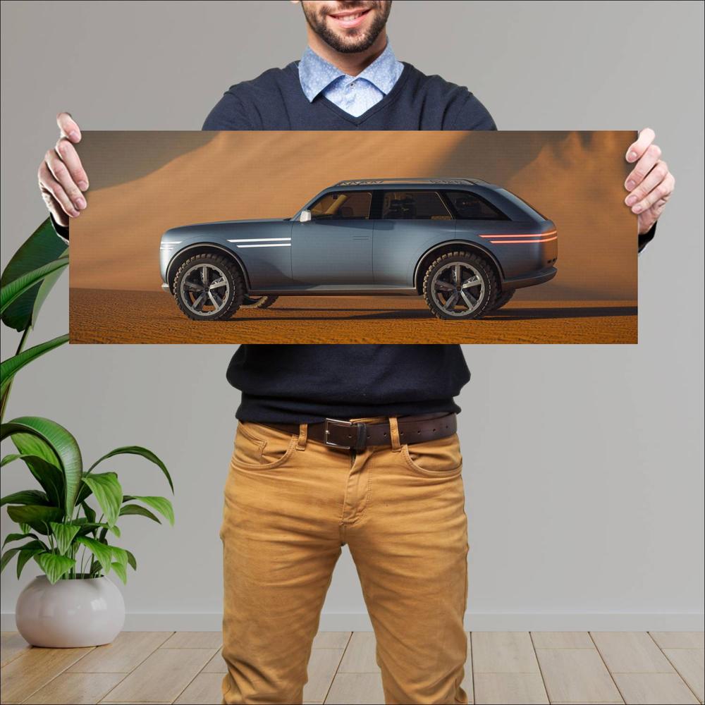 Cuadro grande 30x80cm 2025 Genesis X Gran Equator Concept 002 Genesis