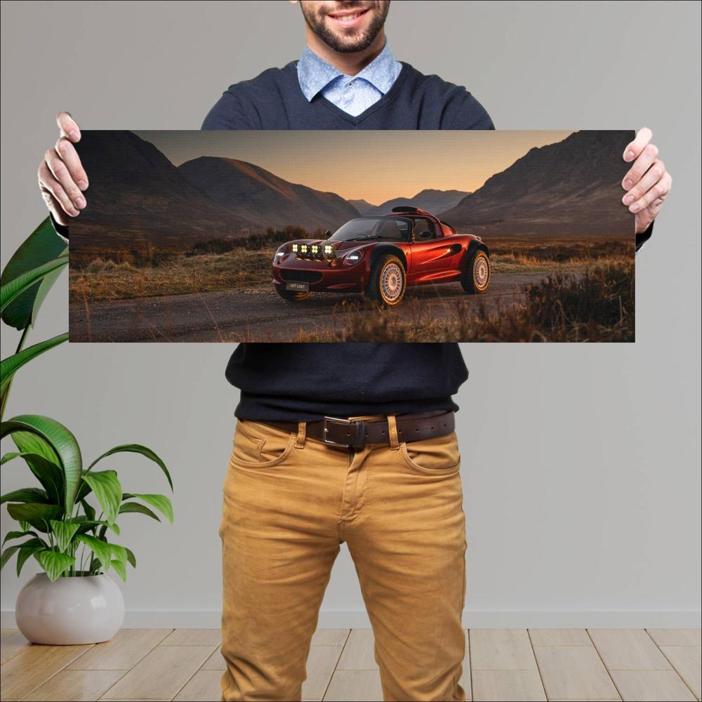 Cuadro grande 30x80cm 2025 Get Lost Project Safari 001 Get