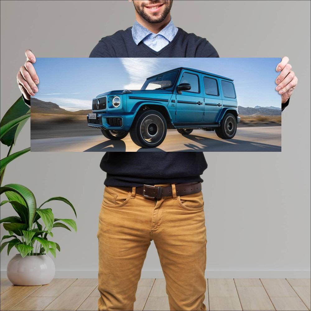 Cuadro grande 30x80cm 2025 Mercedes AMG G63 003 Mercedes
