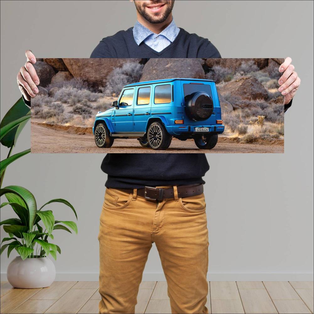 Cuadro grande 30x80cm 2025 Mercedes AMG G63 006 Mercedes