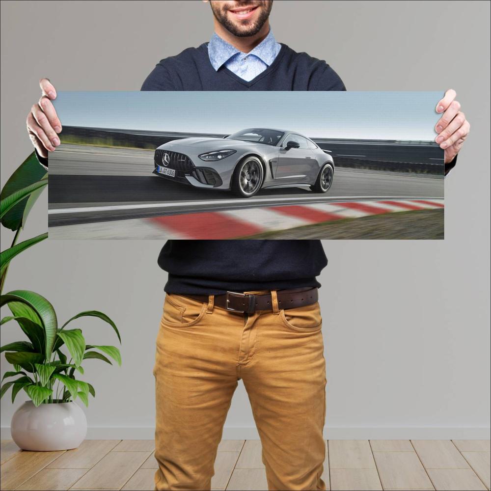 Cuadro grande 30x80cm 2025 Mercedes AMG GT63 PRO 003 Mercedes