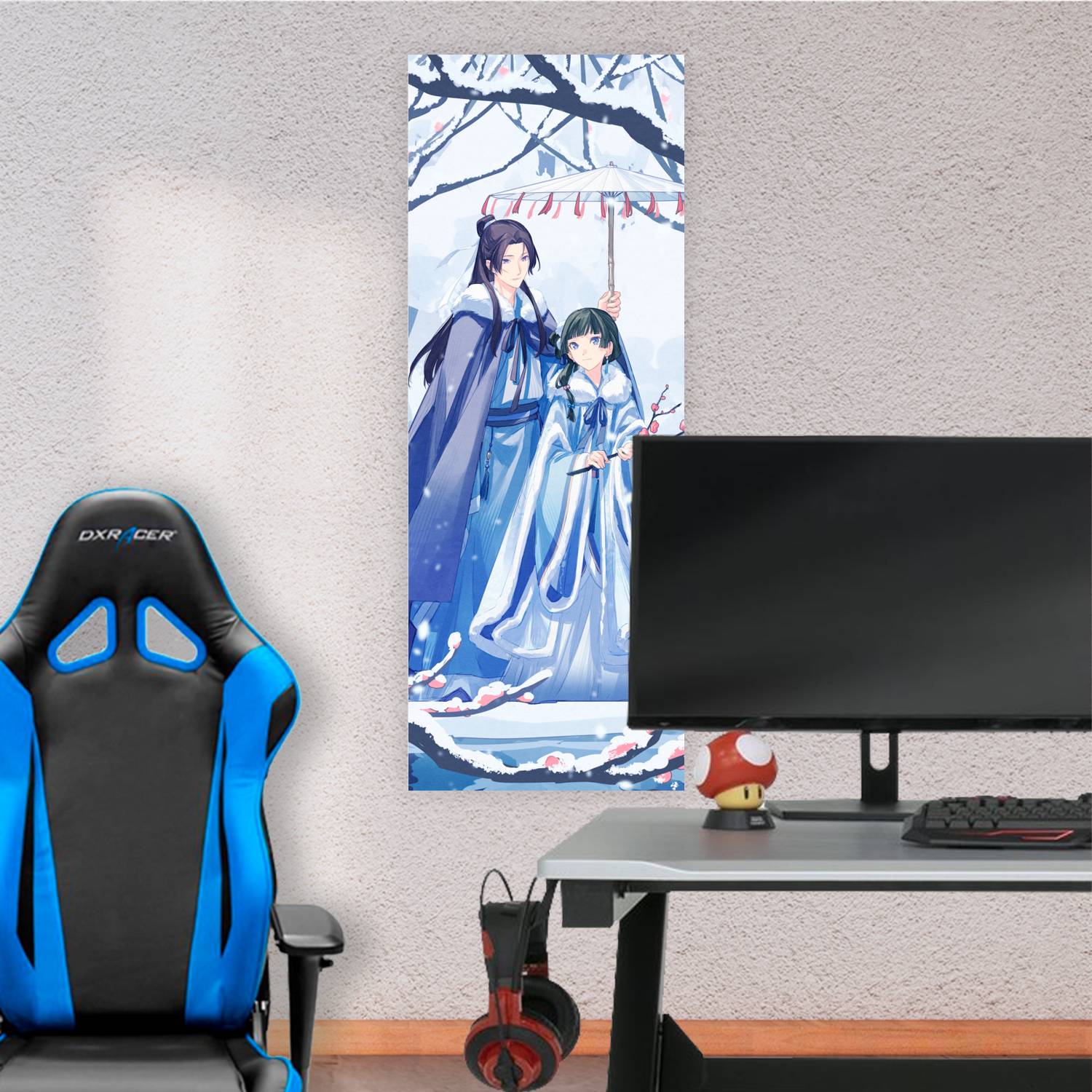 Cuadro grande 30x80cm Maomao y Jinshi Invierno Kusuriya no Hitorigoto