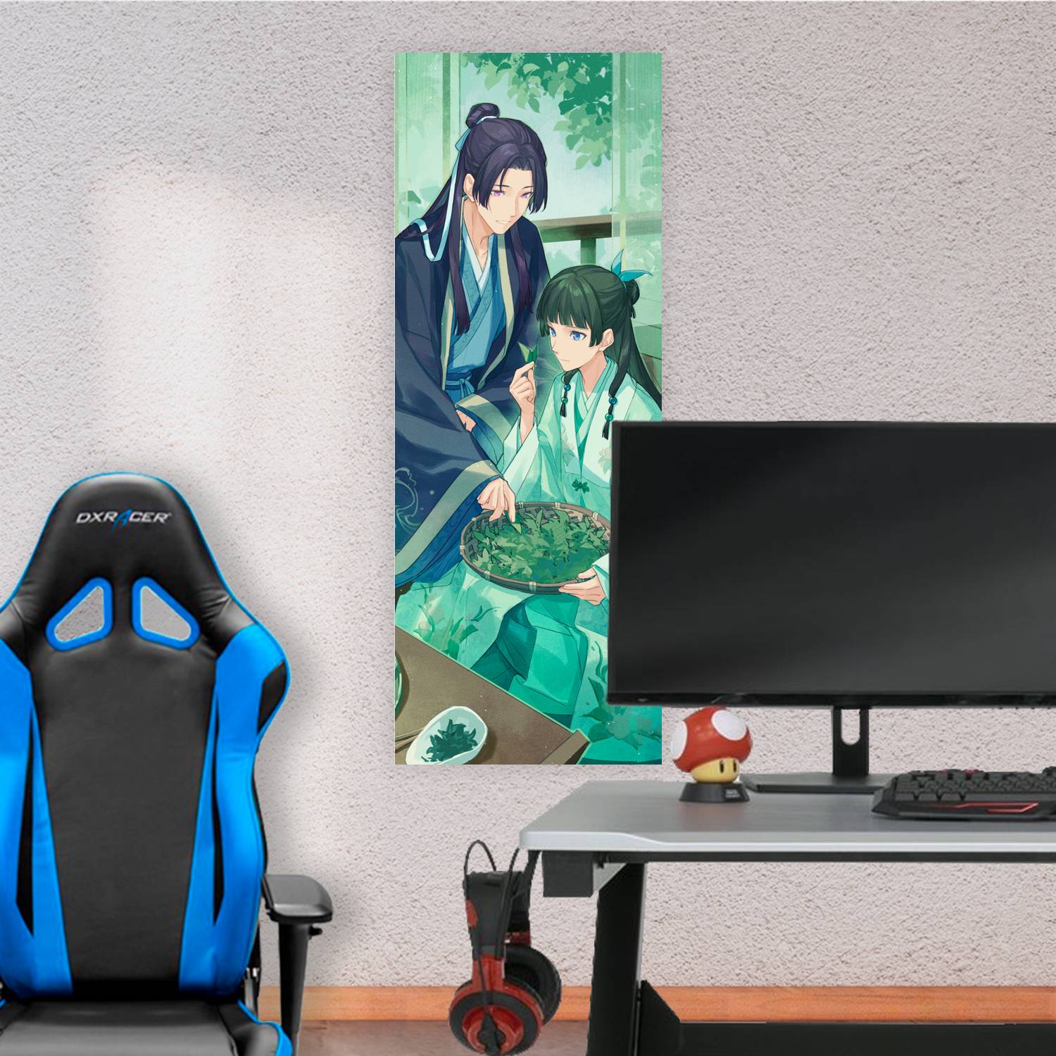 Cuadro grande 30x80cm Maomao y Jinshi Kusuriya no Hitorigoto
