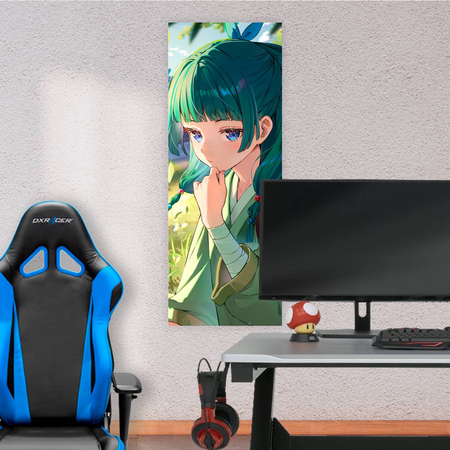 Cuadro grande 30x80cm Maomao Pensando Kusuriya no Hitorigoto