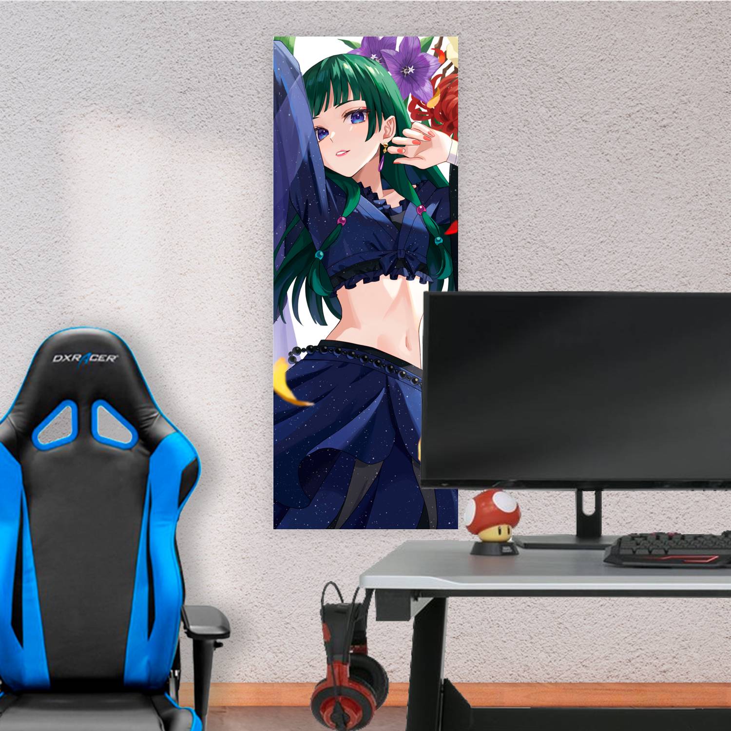 Cuadro grande 30x80cm Maomao Flores Kusuriya no Hitorigoto