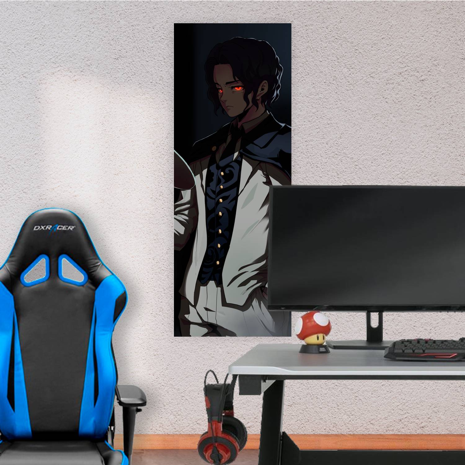 Cuadro grande 30x80cm Muzan Traje Kimetsu no Yaiba