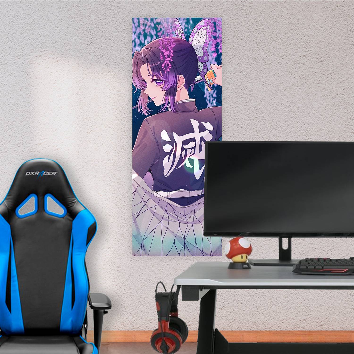 Cuadro grande 30x80cm Shinobu Espalda Kimetsu no Yaiba