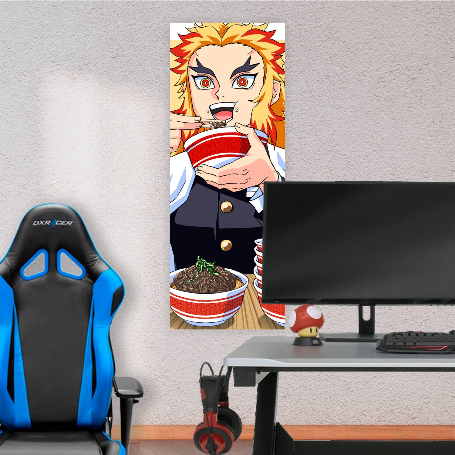 Cuadro grande 30x80cm Rengoku Umai Kimetsu no Yaiba