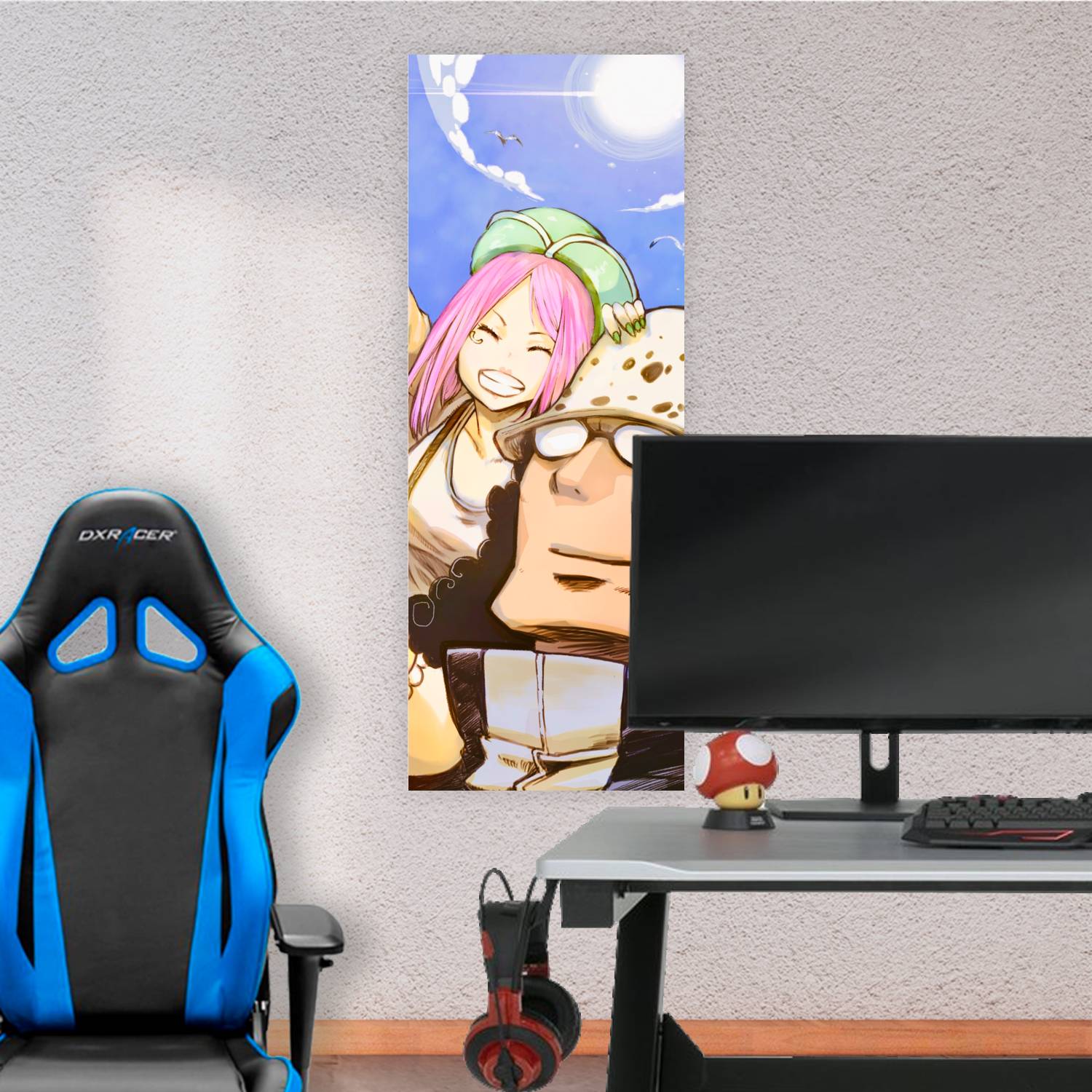Cuadro grande 30x80cm Kuma y Bonney One Piece