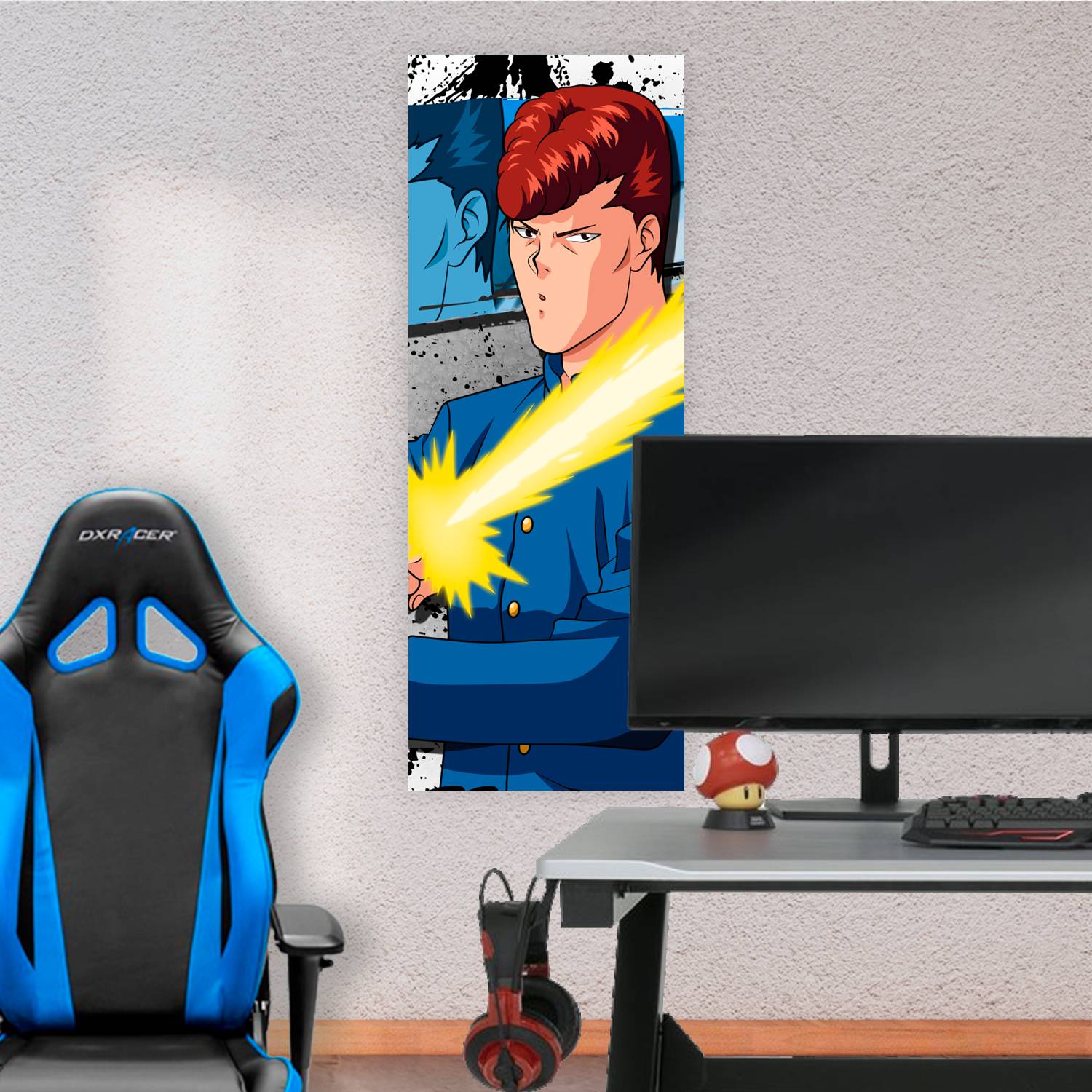 Cuadro grande 30x80cm Kuwabara Espada Yuyu Hakusho