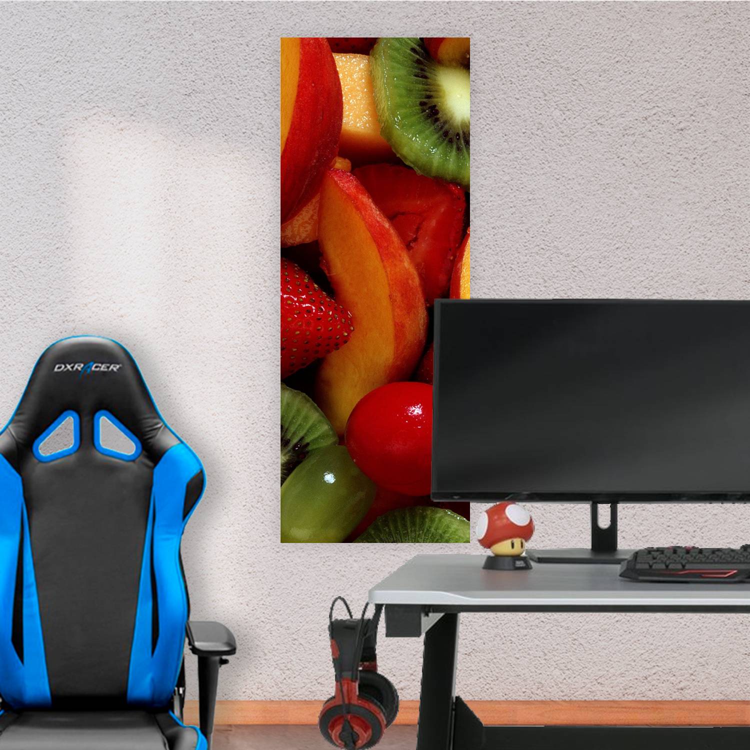 Cuadro grande 30x80cm frutas fondo Comida