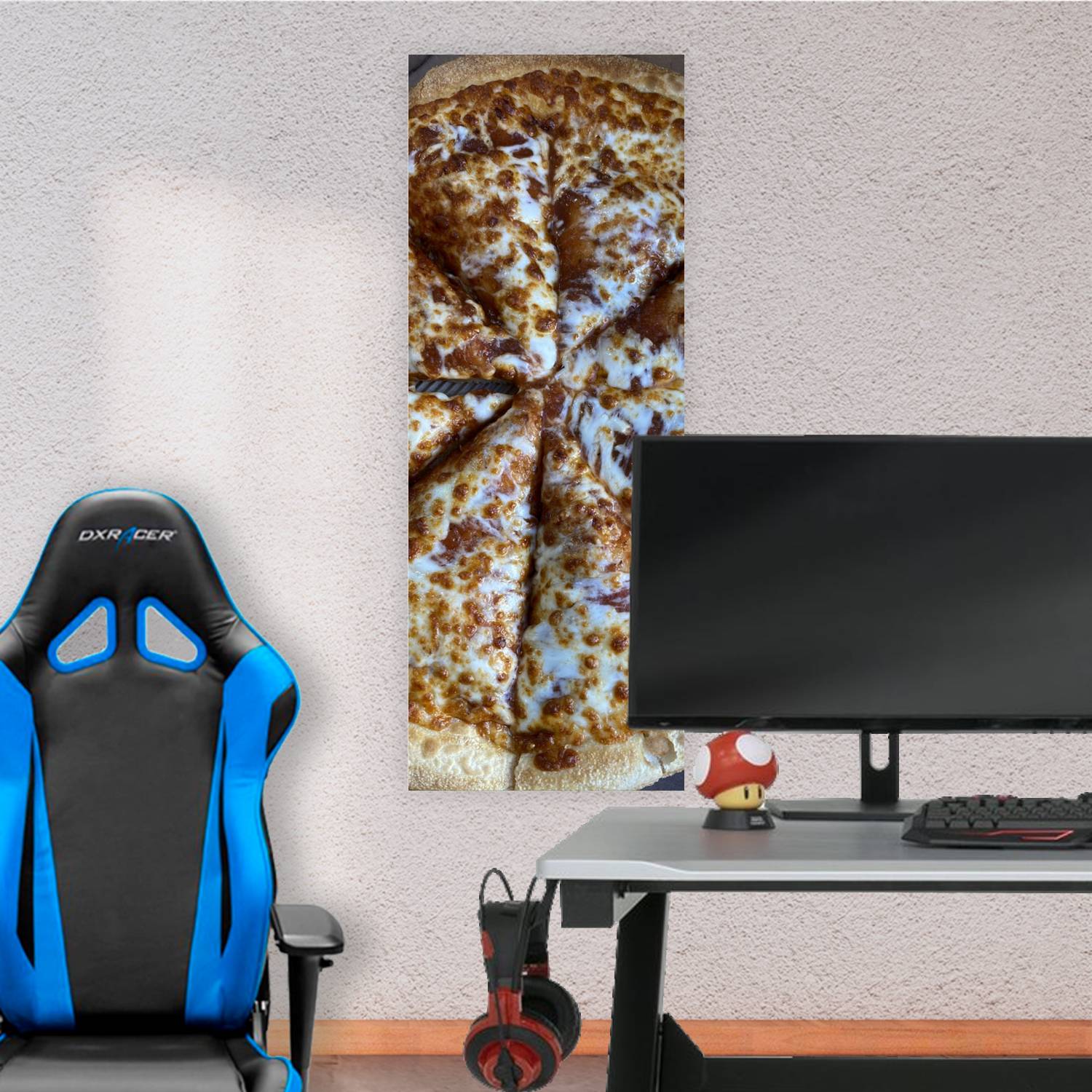 Cuadro grande 30x80cm Pizza pizzeria Comida