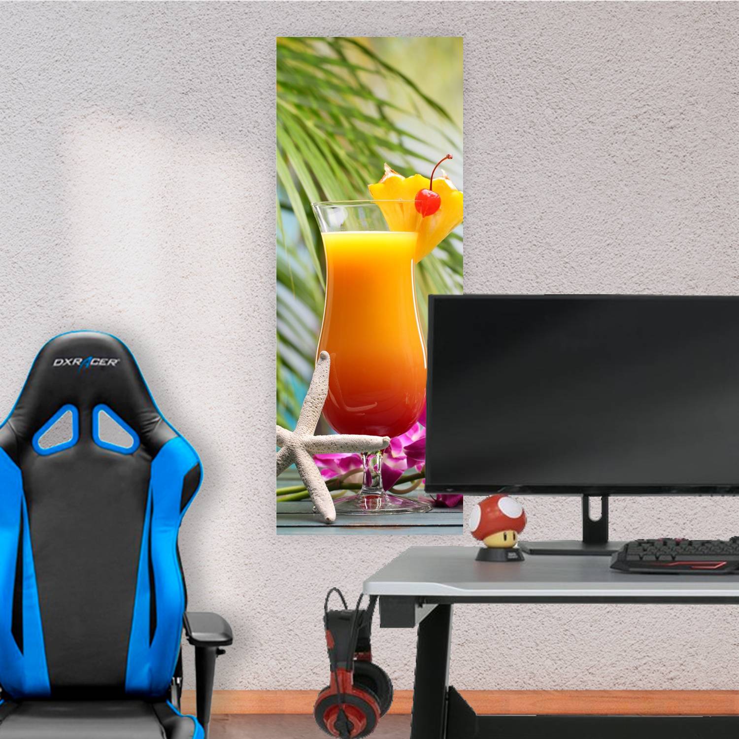Cuadro grande 30x80cm drink verano Comida