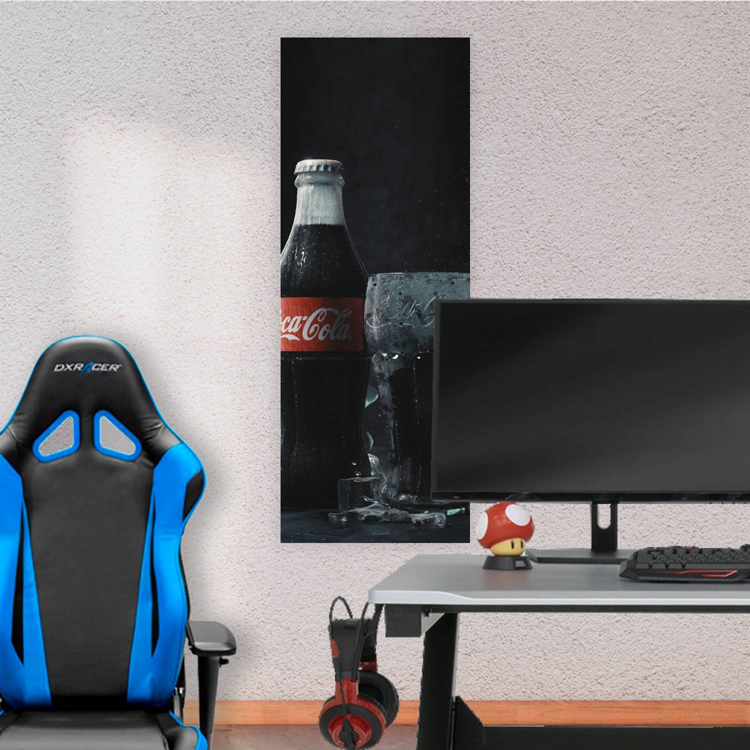 Cuadro grande 30x80cm coca cola drink Comida