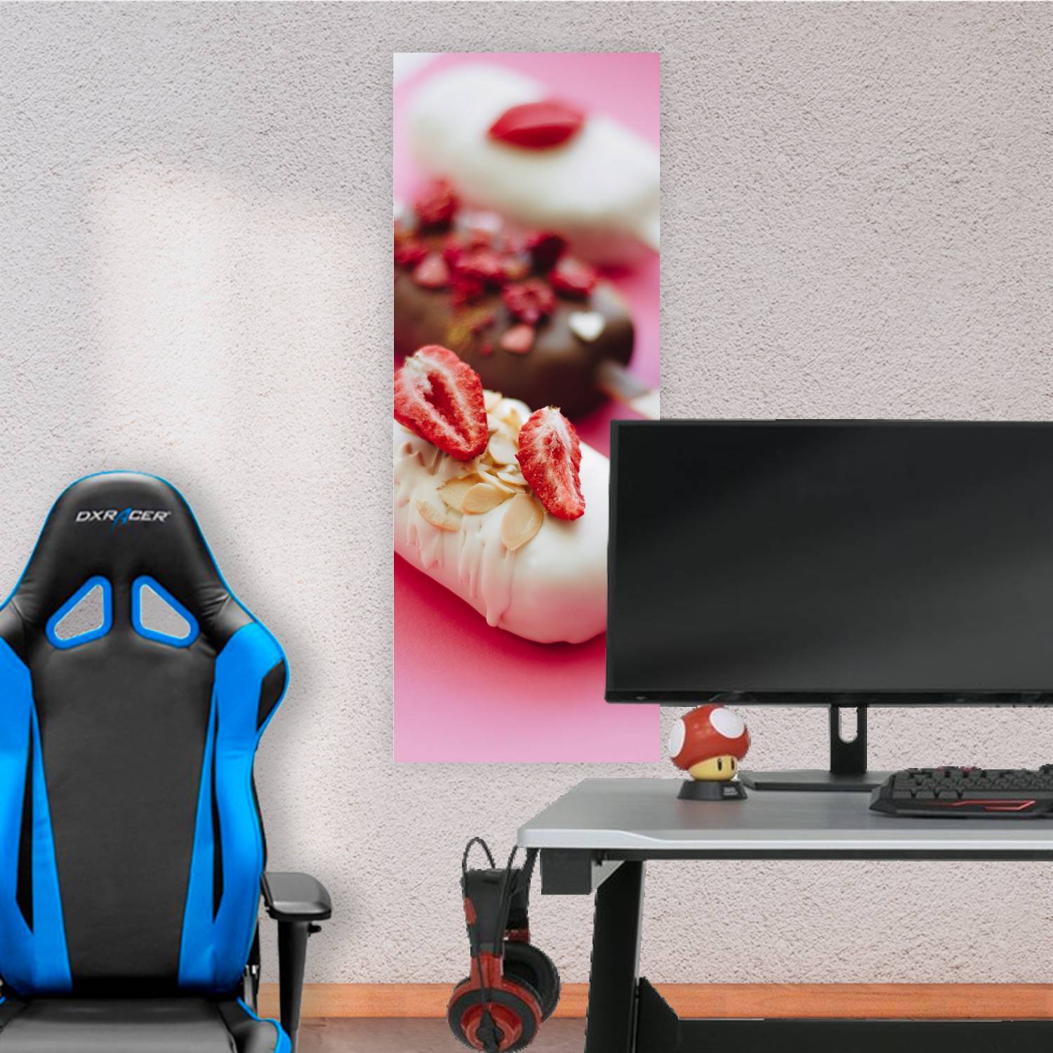 Cuadro grande 30x80cm helado palito Comida
