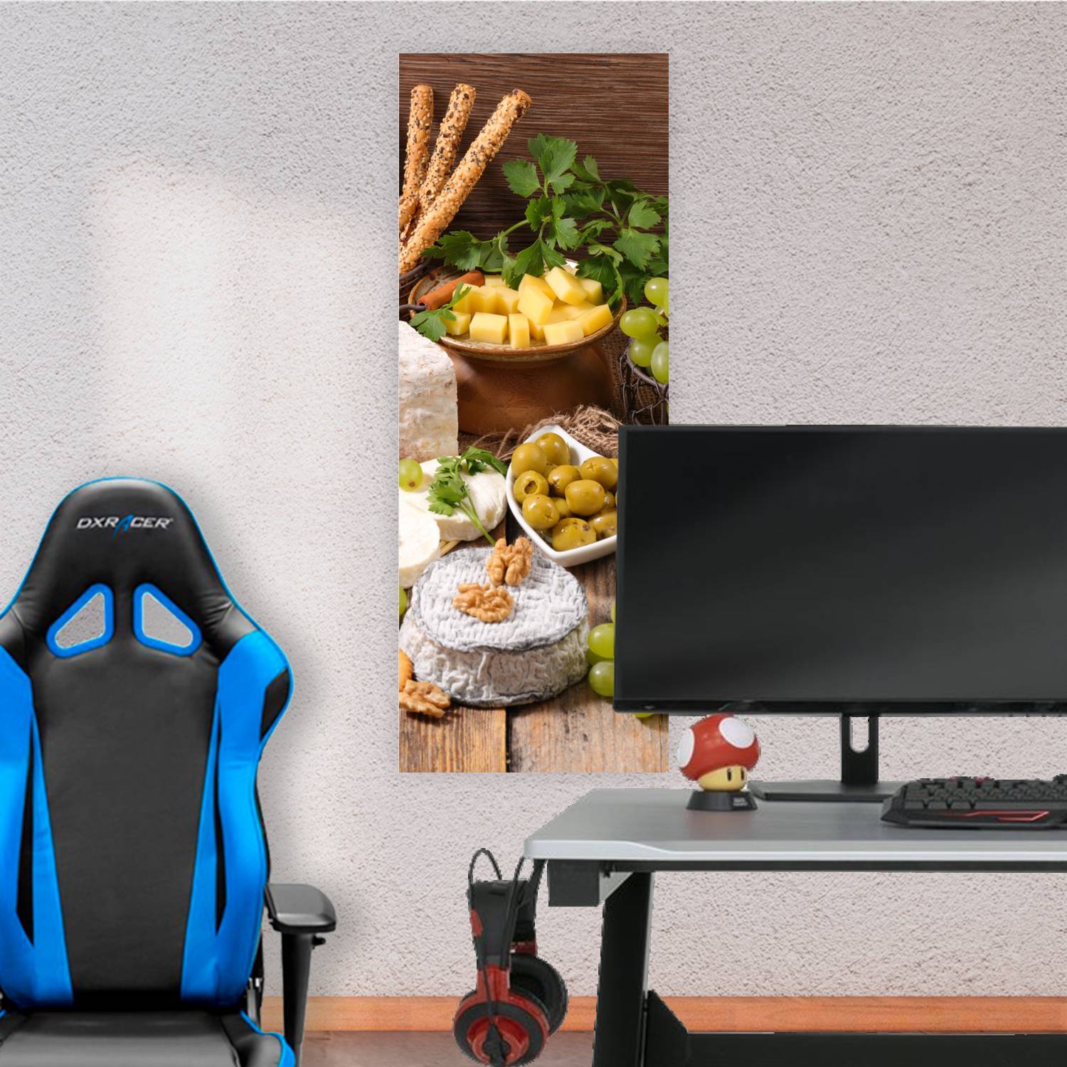 Cuadro grande 30x80cm aceituna y mas Comida