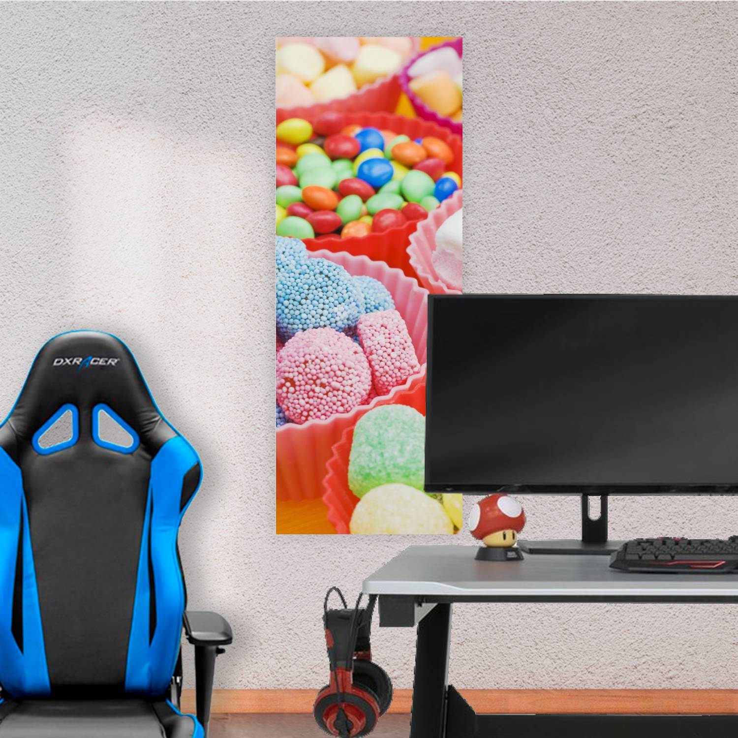 Cuadro grande 30x80cm dulces fondo Comida