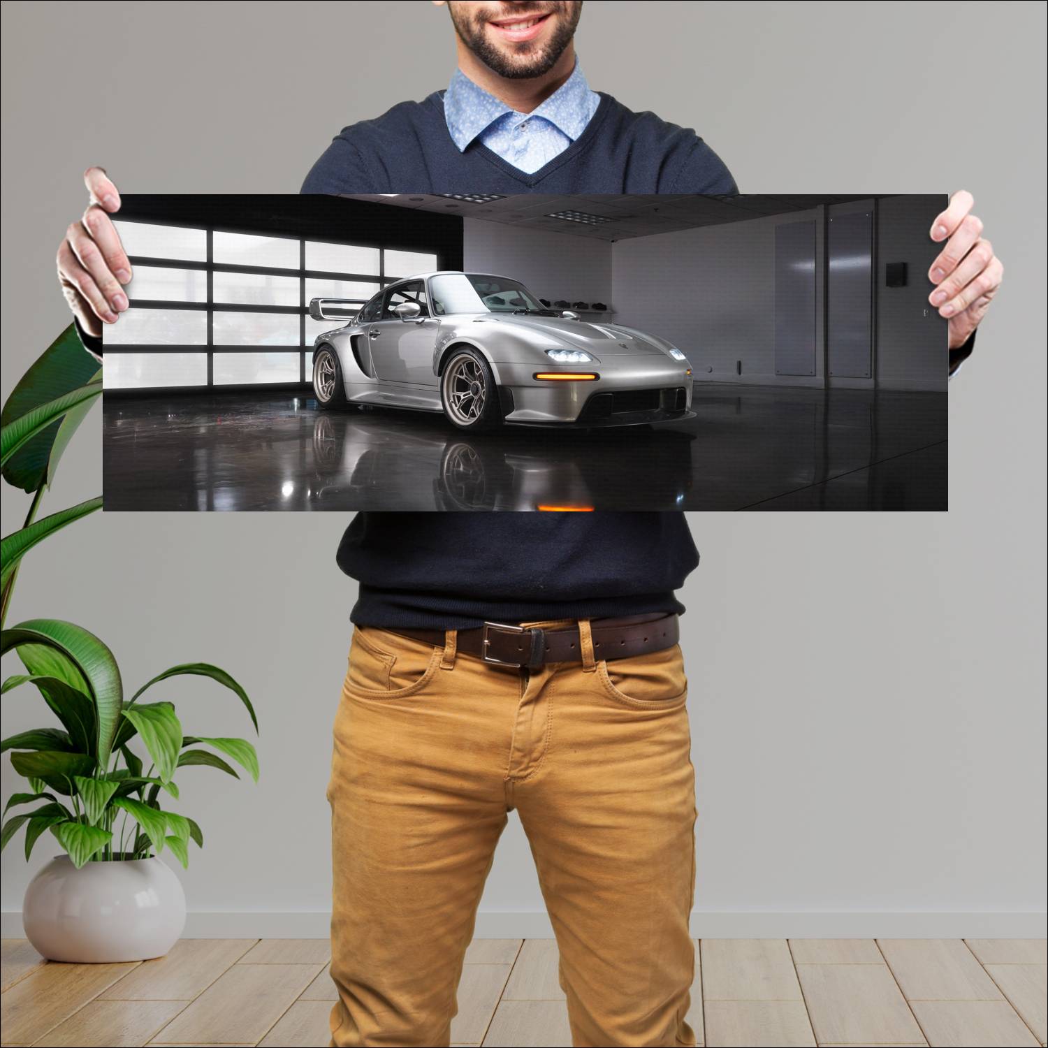 Cuadro grande 30x80cm 2025 Gunther Werks Project F 26 Gunther
